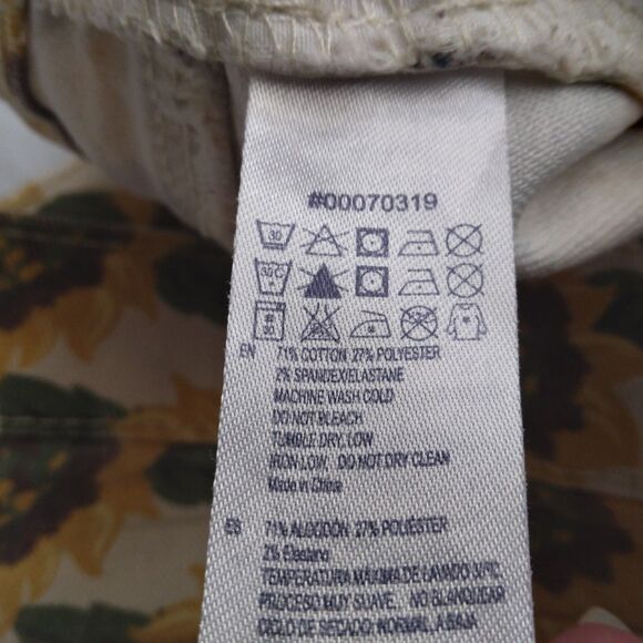 Forever 21 Sunflower Shorts Denim Cuffed Hippie Boho Women's Size 29 - Picture 5 of 8